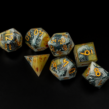 Kintsugi Tides - Sharp Edge Resin