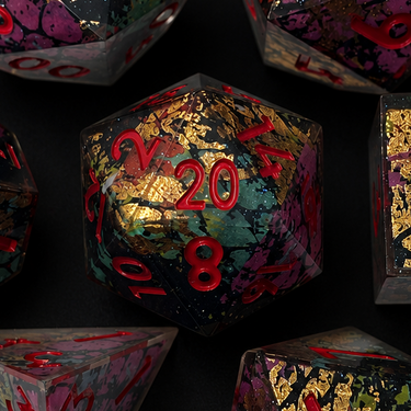 Crimson Masquerade - Sharp Edge Resin