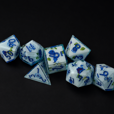 Blue Porcelain - Sharp Edge Resin