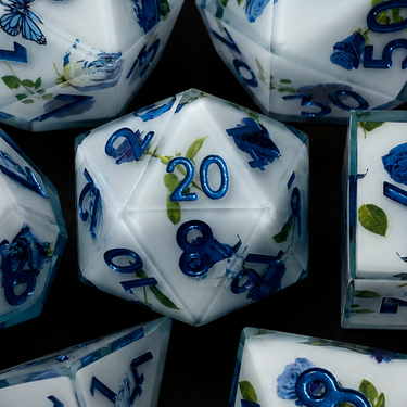 Blue Porcelain - Sharp Edge Resin