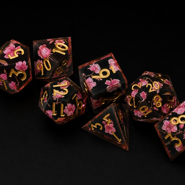 Obsidian Bloom - Sharp Edge Resin