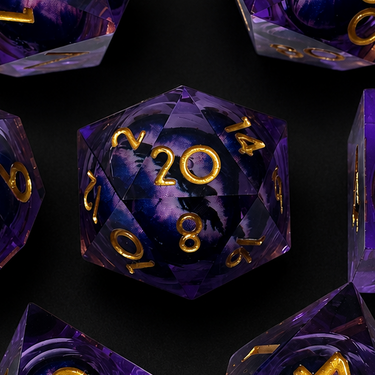 Purple Ominous Eye - Liquid Core Eye