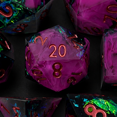 Magenta Bloom - Sharp Edge Resin