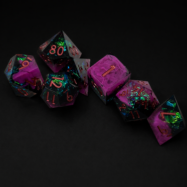 Magenta Bloom - Sharp Edge Resin