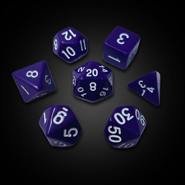 Violet Shard - Acrylic Dice